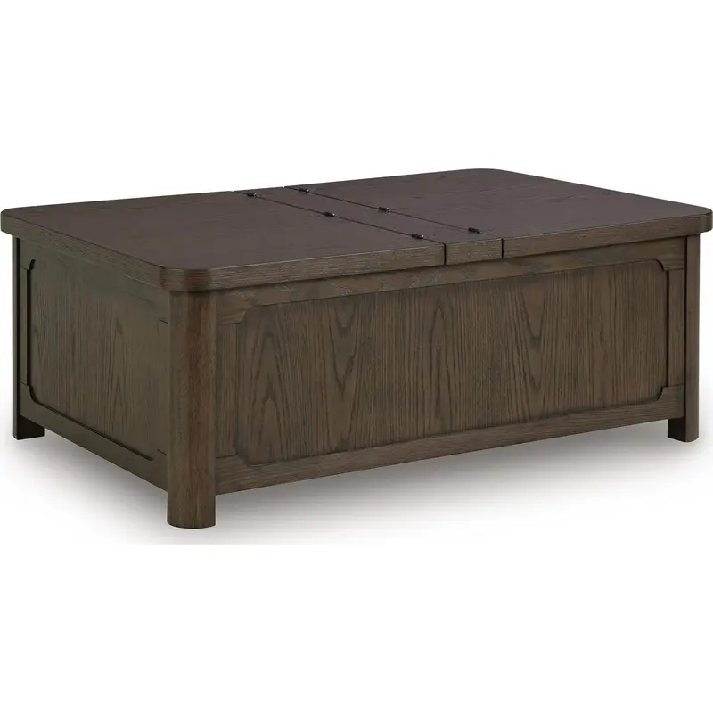 Breckington Dark Brown Coffee Table 1