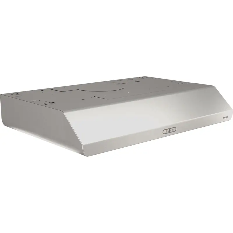 Broan 30-Inch Stainless Steel Ductless Range Hood With Bright Led Task Light (Bkdd130Ss) 1