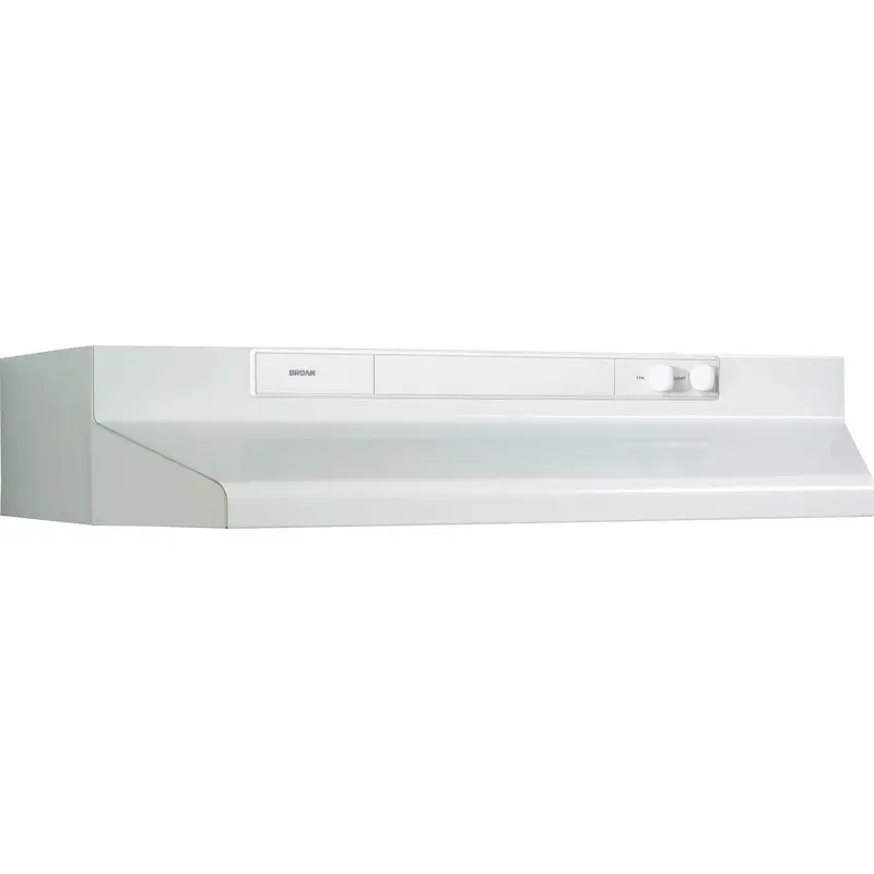 Broan 30-Inch White Under-Cabinet Range Hood (Bu324Ww) 1