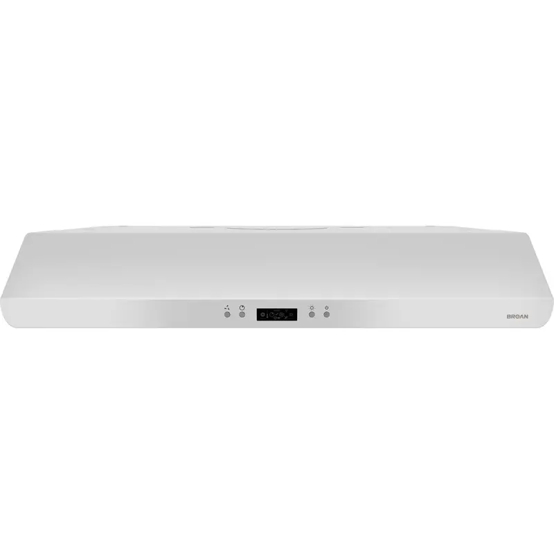 Broan 30-Inch White Wall-Mount Range Hood With 3-Speed Fan (Bkdj130Wh) 1