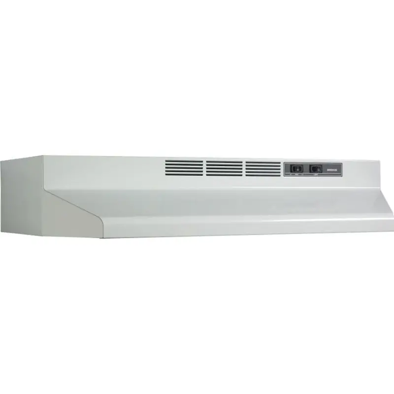 Broan Bu224Wh White Under-Cabinet Range Hood 1