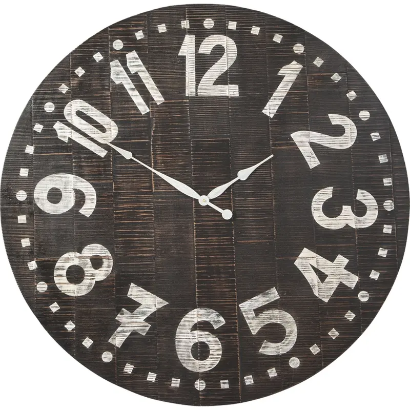 Brone 39-Inch Round Wall Clock 1