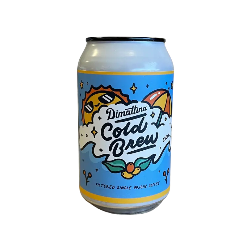 Canned Cold Brew Coffee – Smooth Original Blend 1