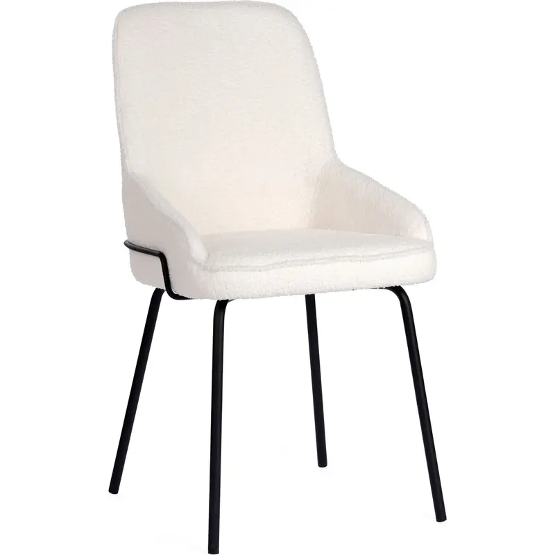 Carina Teddy White Armchair – D745125463Shcs 1