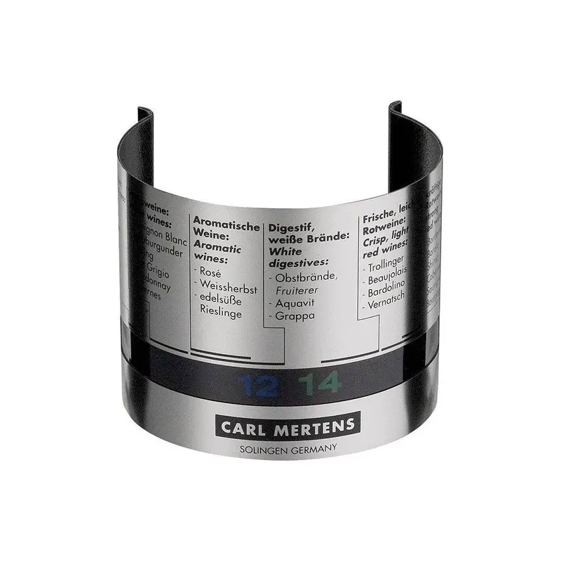 Carl Mertens Cool Clip Digital Wine Thermometer With Magnetic Mount 1