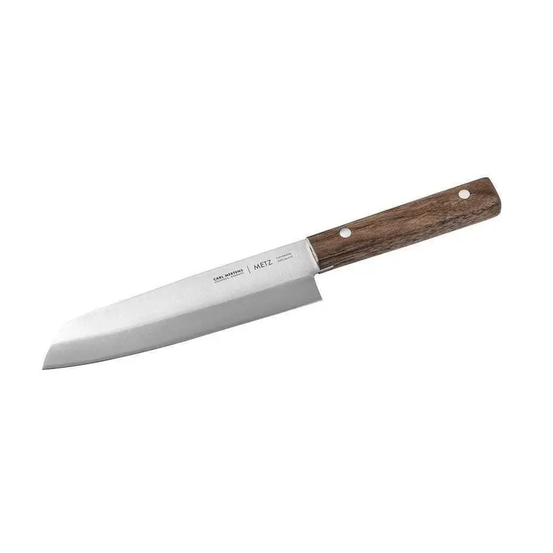 Carl Mertens Metz 7-Inch Santoku Knife – German Forged Steel 1