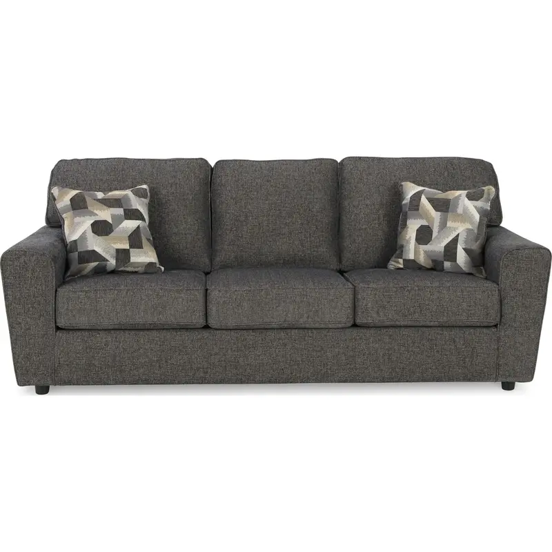 Cascilla Slate Gray Sofa With Deep-Seated Comfort 1