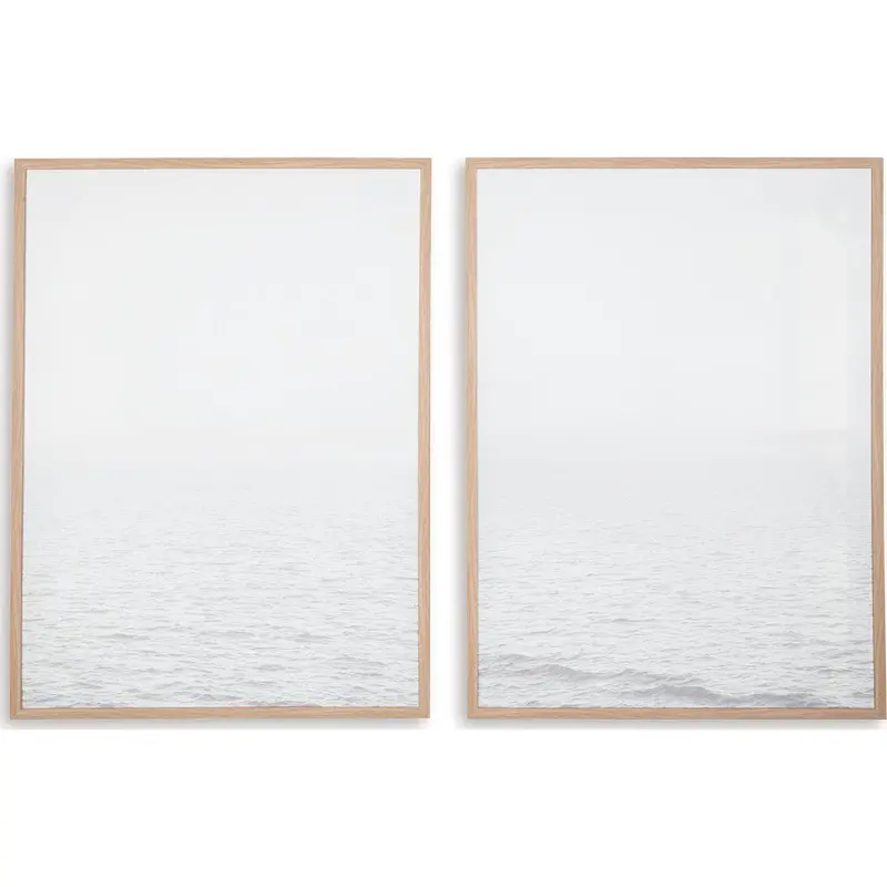 Cashall Set Of Two Contemporary Wall Art Prints (29.5" X 39.4") 1