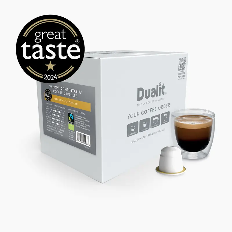Certified Organic Colombian Coffee Pods – Home Compostable 1