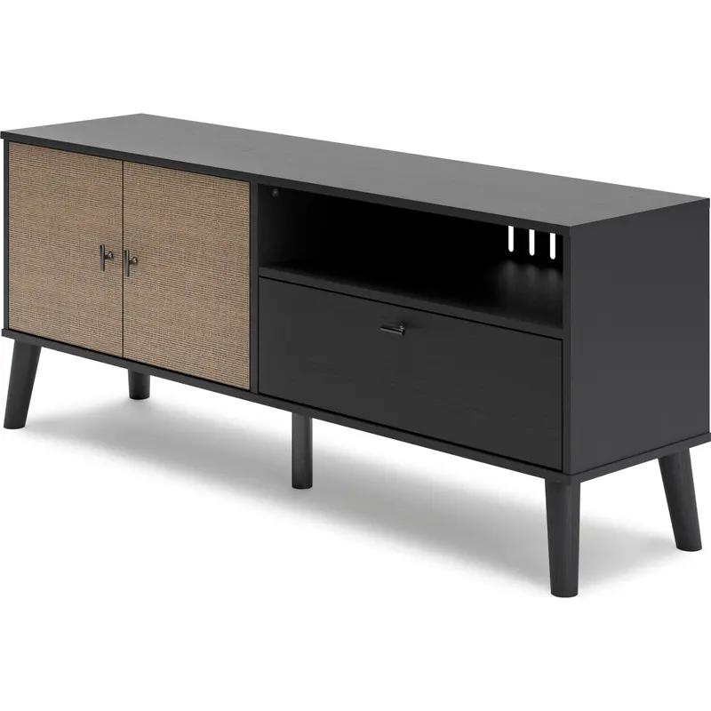 Charlang Two-Tone Modern Tv Stand 1