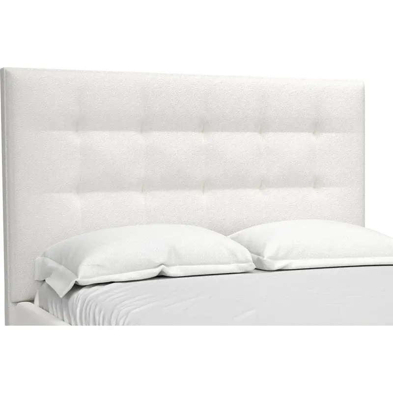 Chelsea Standard Upholstered Headboard – Comrade Fabric, Bed Frame Compatible 1
