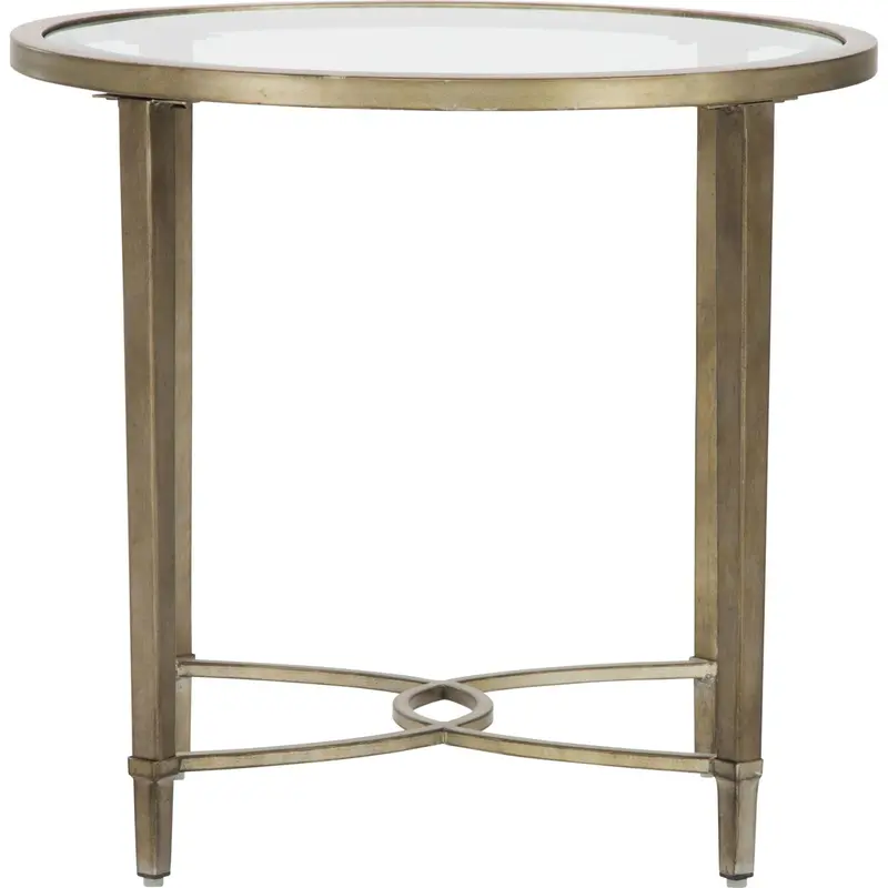 Copia Antique Silver End Table 1