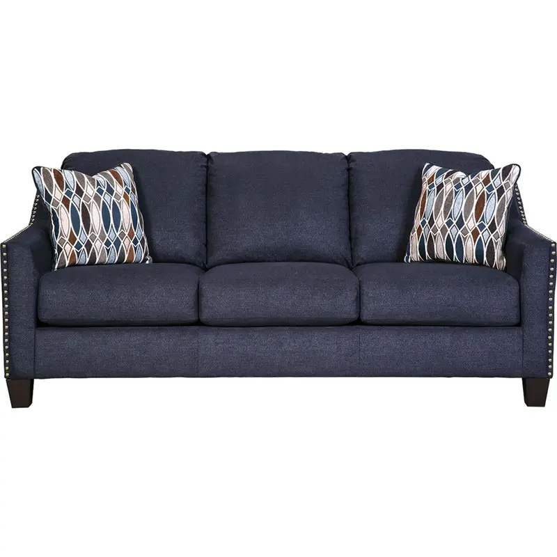 Creeal Heights Three-Seat Sofa In Ink Black 1