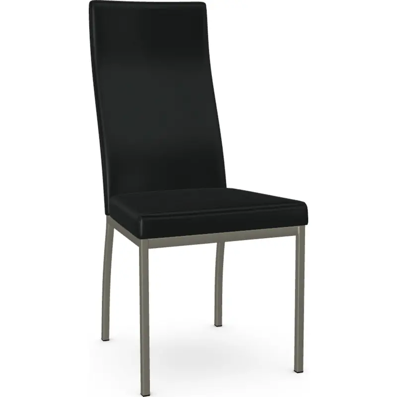 Curve Parson Dining Chair In Licorice Black (Model 30321-56-Ep) 1