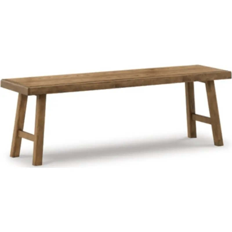 Dakmore Brown Fabric Bench 1