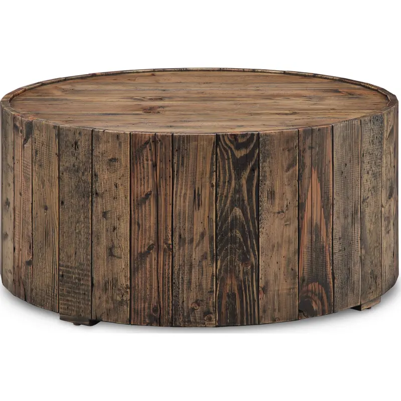 Dakota Rustic Pine Coffee Table 1