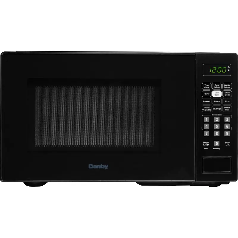 Danby 0.7 Cu. Ft. Compact Black Countertop Microwave (Dbmw0721Bbb) 1