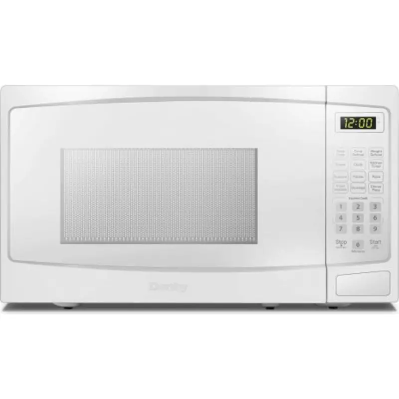 Danby 0.7 Cu. Ft. Compact White Microwave With One-Touch Settings (Dbmw0720Bww) 1