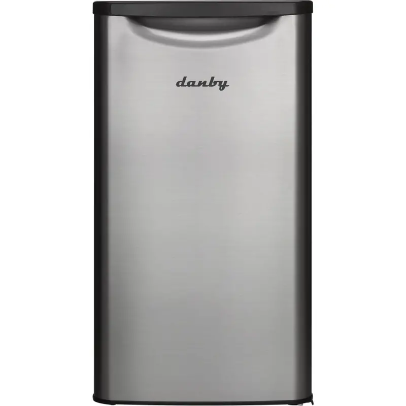 Danby 3.3-Cu.-Ft. Stainless Steel Compact Fridge (Dar033A6Bsldb) 1