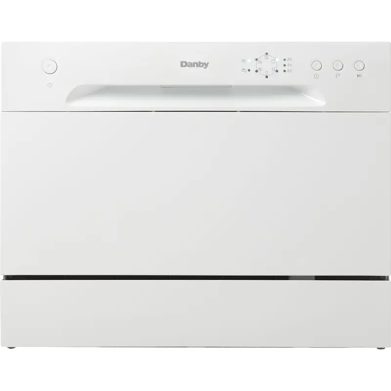 Danby 6-Place Setting Countertop Dishwasher In White (Ddw621Wdb) 1