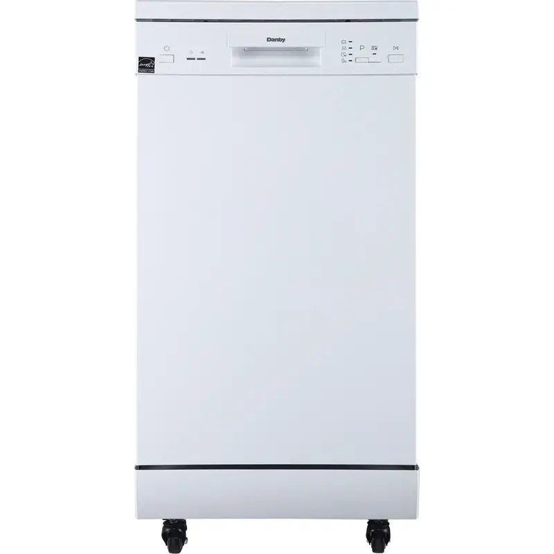 Danby Ddw1805Ewp Portable Countertop Dishwasher In White 1