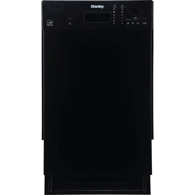 Danby Dishwasher With Stainless Steel Tub – Matte Black Finish (Ddw1804Eb) 1