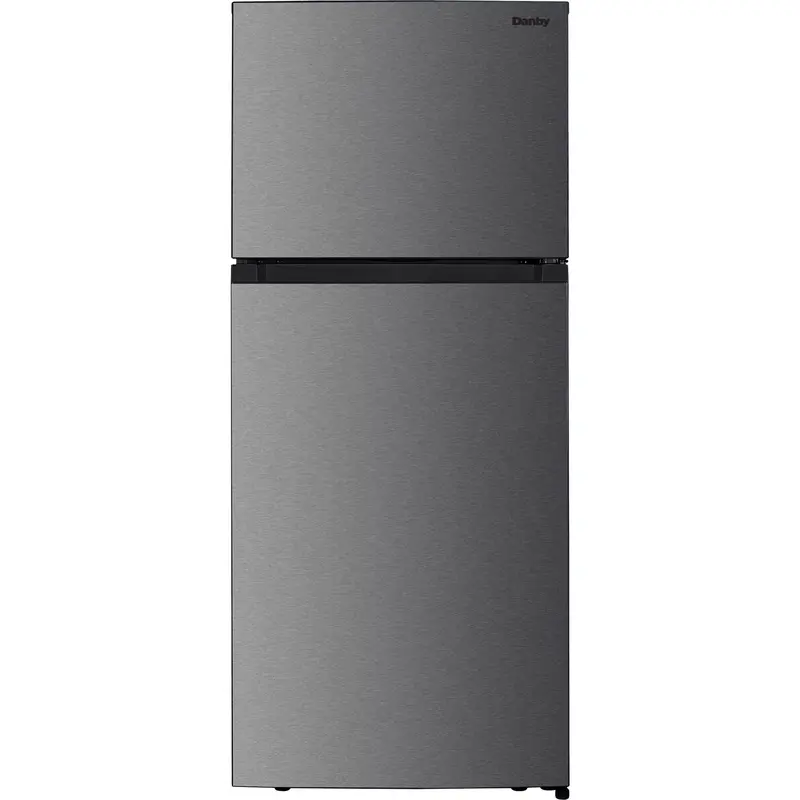 Danby Stainless-Look Top-Freezer Refrigerator – 18 Cu. Ft. (Dff176B1Sldb) 1