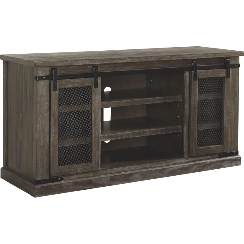 Danell Ridge Solid Wood Tv Stand In Natural Brown 1