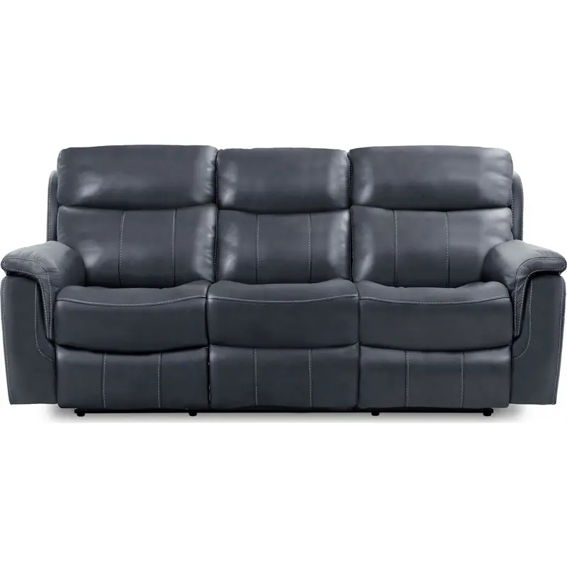 Davis Softee Blueberry Power Reclining Sofa With Usb Port 1