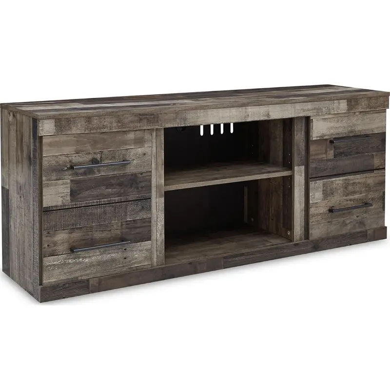 Derekson Multi-Tone Gray Tv Stand 1