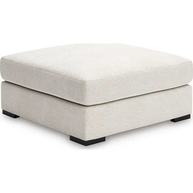 Donelson Creek Vanilla-Tone Oversized Accent Ottoman 1