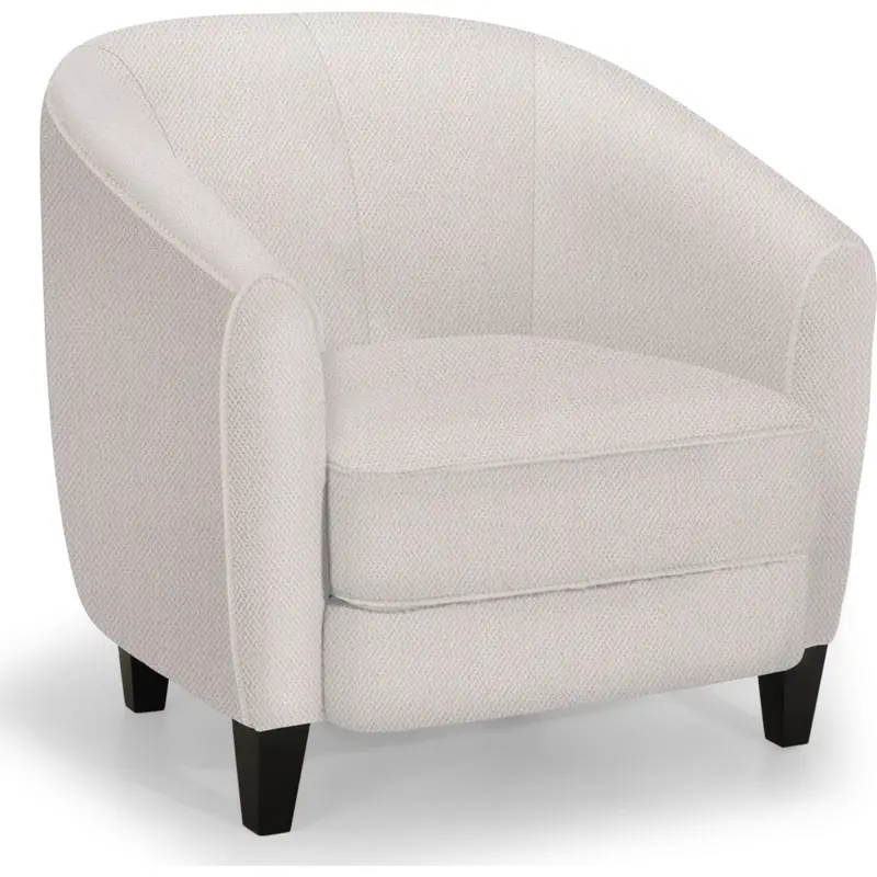Dorset Accent Chair In Dreamy Creamy Finish 1