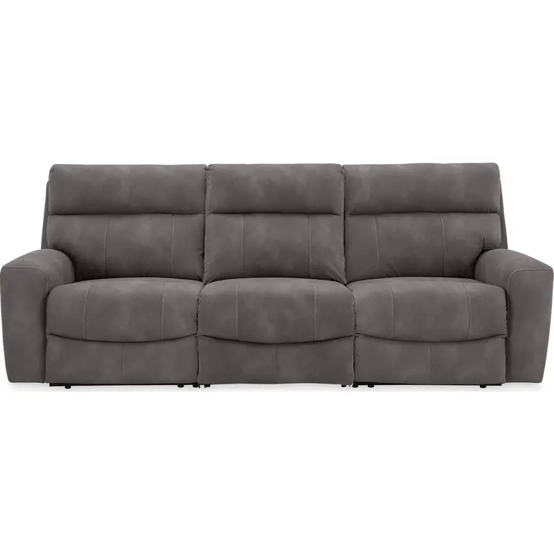 Durapella Next-Gen Compact 3-Piece Power Reclining Sectional 1
