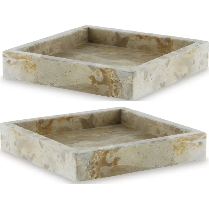 Edurton Two-Piece Serving Tray Set 1