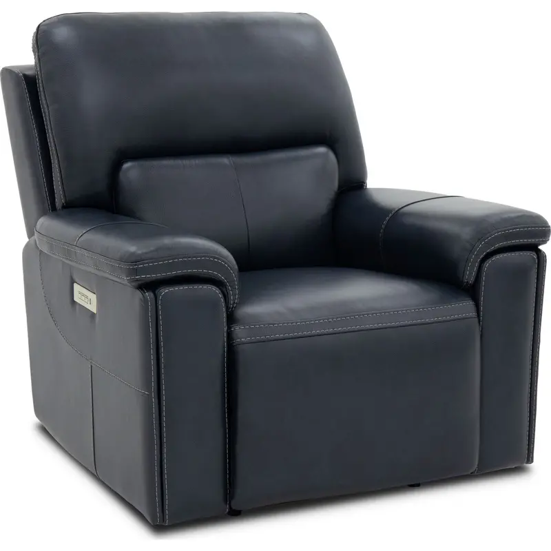 Edward Sorrento Ocean Power Reclining Loveseat 1