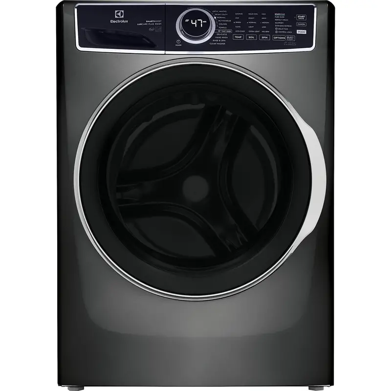 Electrolux Elfw7637At 5.2 Cu. Ft. Silver Front-Load Washer Featuring Perfect Steam™, Luxcare® Plus, And Smartboost® 1