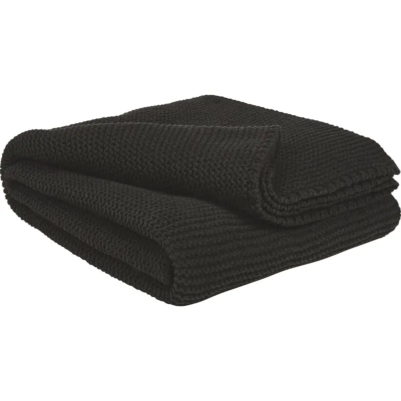 Eleta Soft Knit Throw Blanket – 50-Inch Lightweight Accent Throw 1