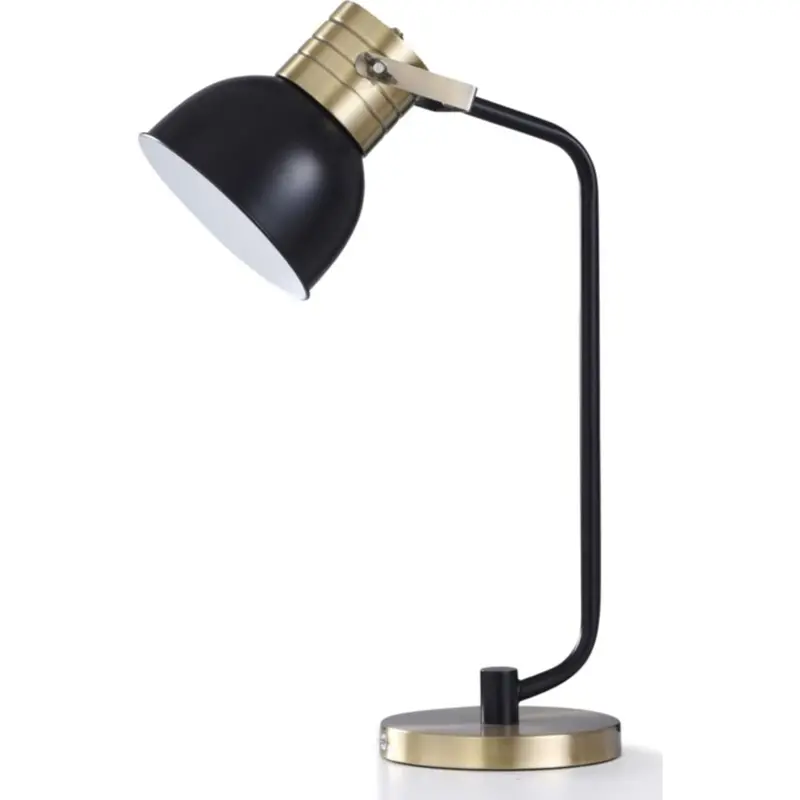 Elmsdale Minimalist Desk Lamp – 23" Slim Metal Task Light 1