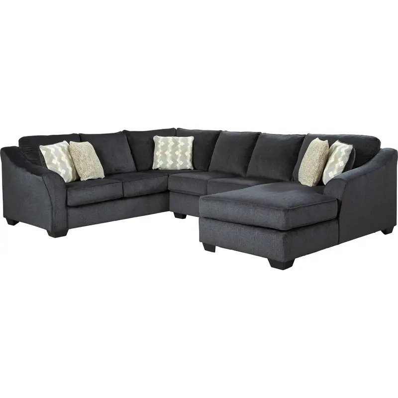 Eltmann 3-Piece Sectional Sofa With Integrated Chaise – L-Shaped Comfort Design 1