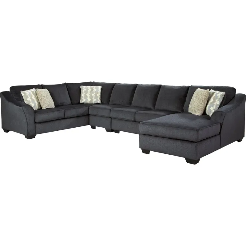Eltmann 4-Piece Sectional With Chaise – Modern L-Shaped Design 1