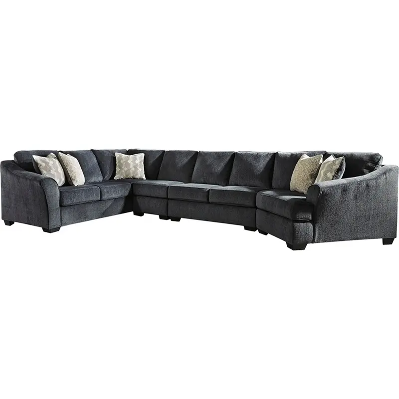 Eltmann Modular 4-Piece Sectional Sofa With Integrated Cuddler Seat 1