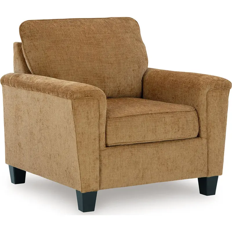 Erinslane Honey Accent Chair – Cozy Upholstered Seat 1