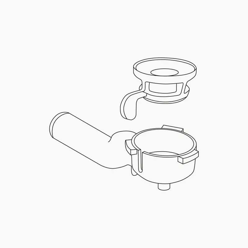 Espressivo Pro Coffee Arm With Portafilter And Adapter 1