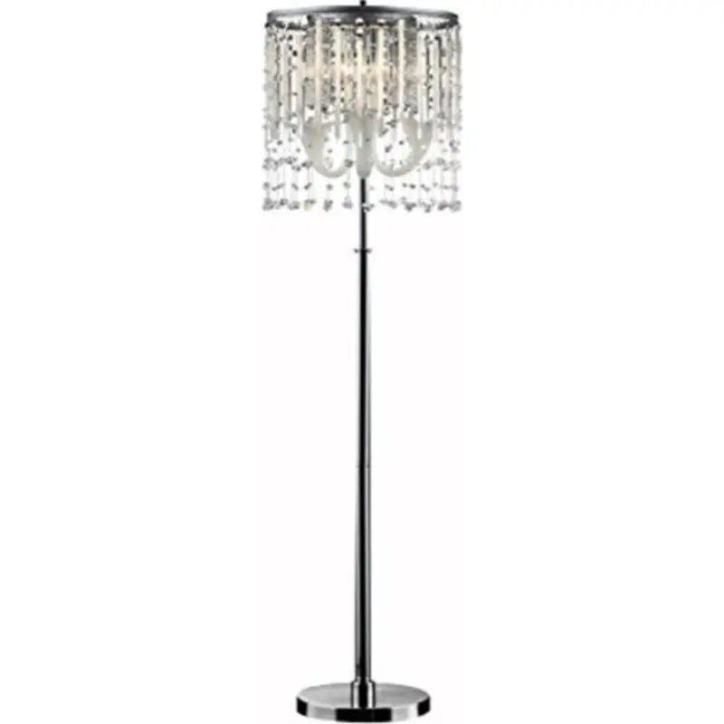 Fairy Mist Crystal Floor Lamp – 61-Inch Tall Design 1