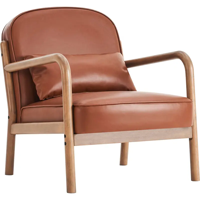 Fani Upholstered Accent Chair – Compact Modern Design 1