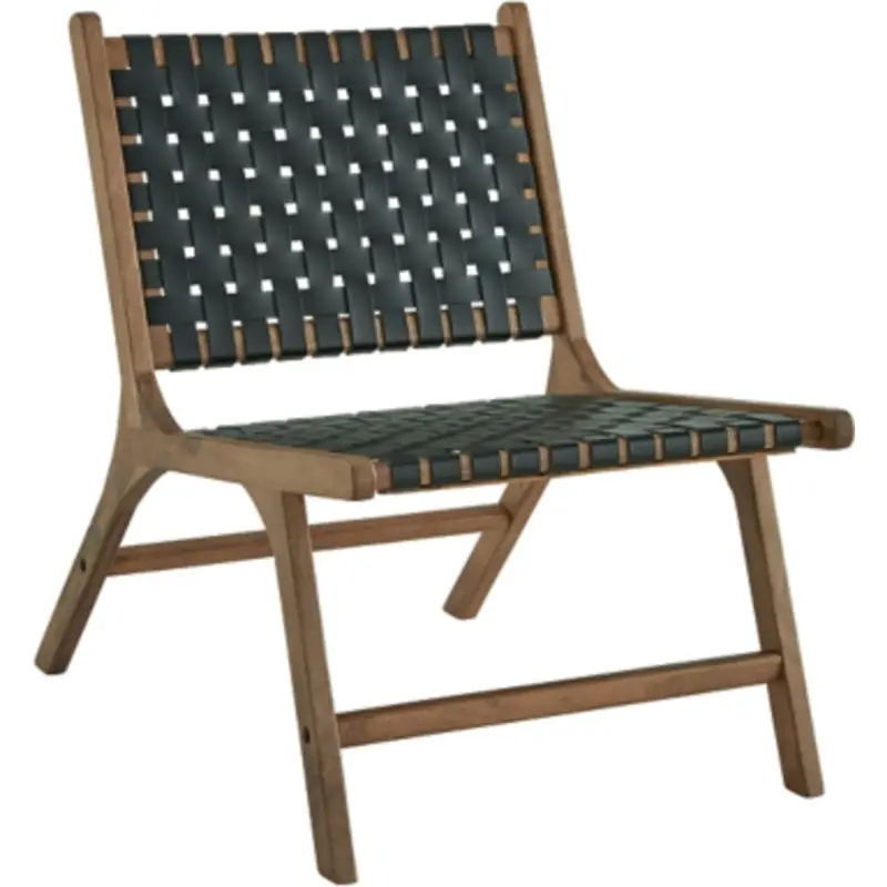 Fayme Light Brown And Black Accent Chair 1