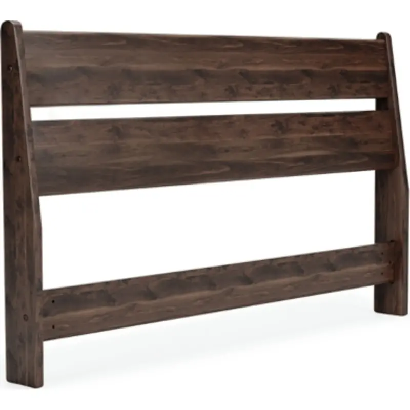 Finch Full-Size Panel Headboard – Sleek Matte Black Design 1