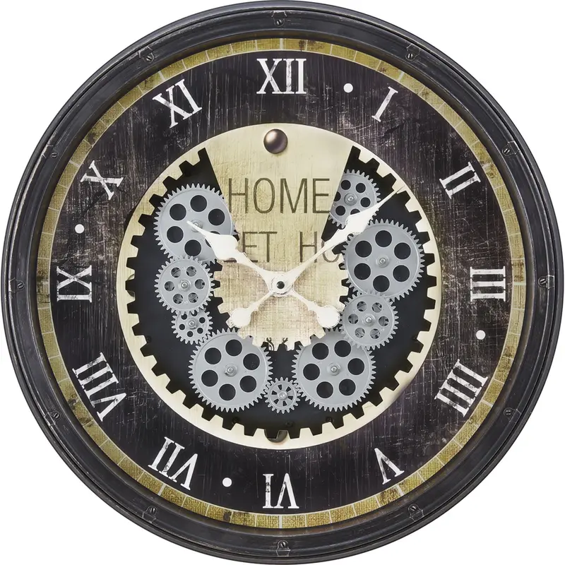 Finch Minimalist Wall Clock – 20" Contemporary Round Or Square Design 1