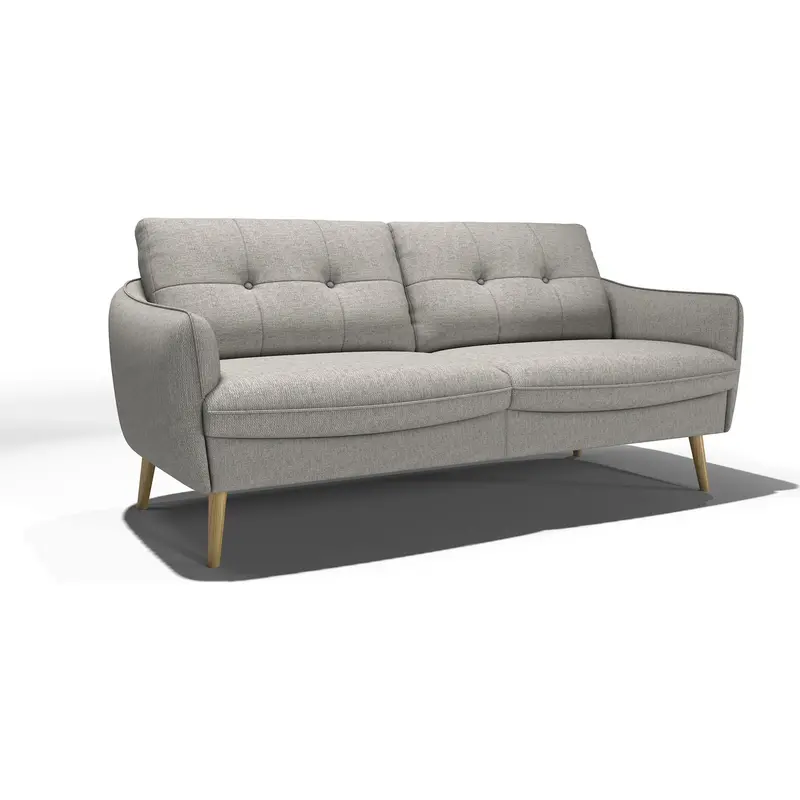 Findlay Sectional Sofa – Allure Silver Performance Fabric 1