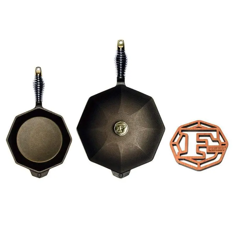 Finex 4-Piece Cast Iron Cookware Set 1